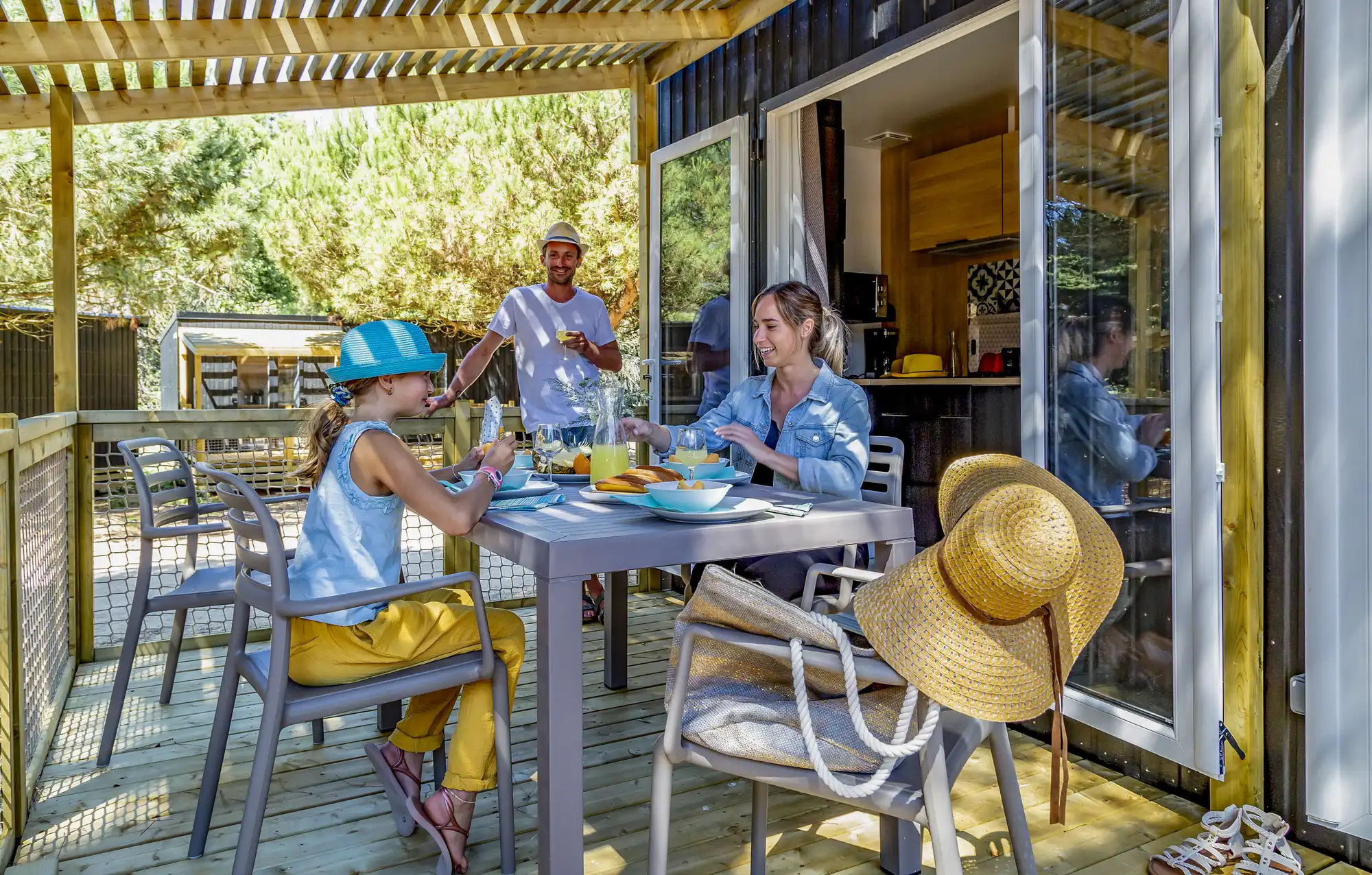 location mobil home le bois en re