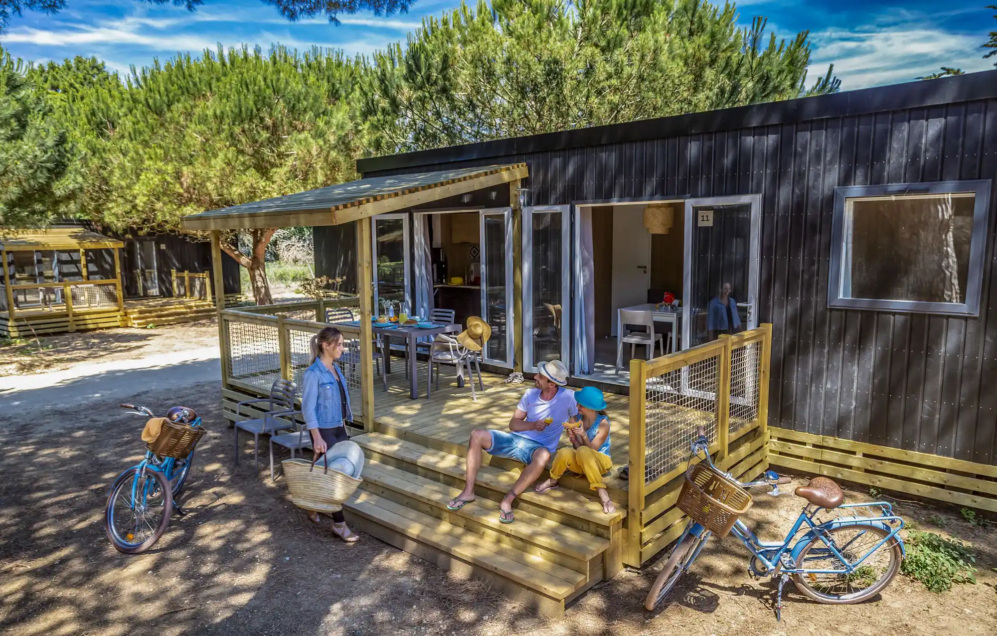 mobil home ile de re plage