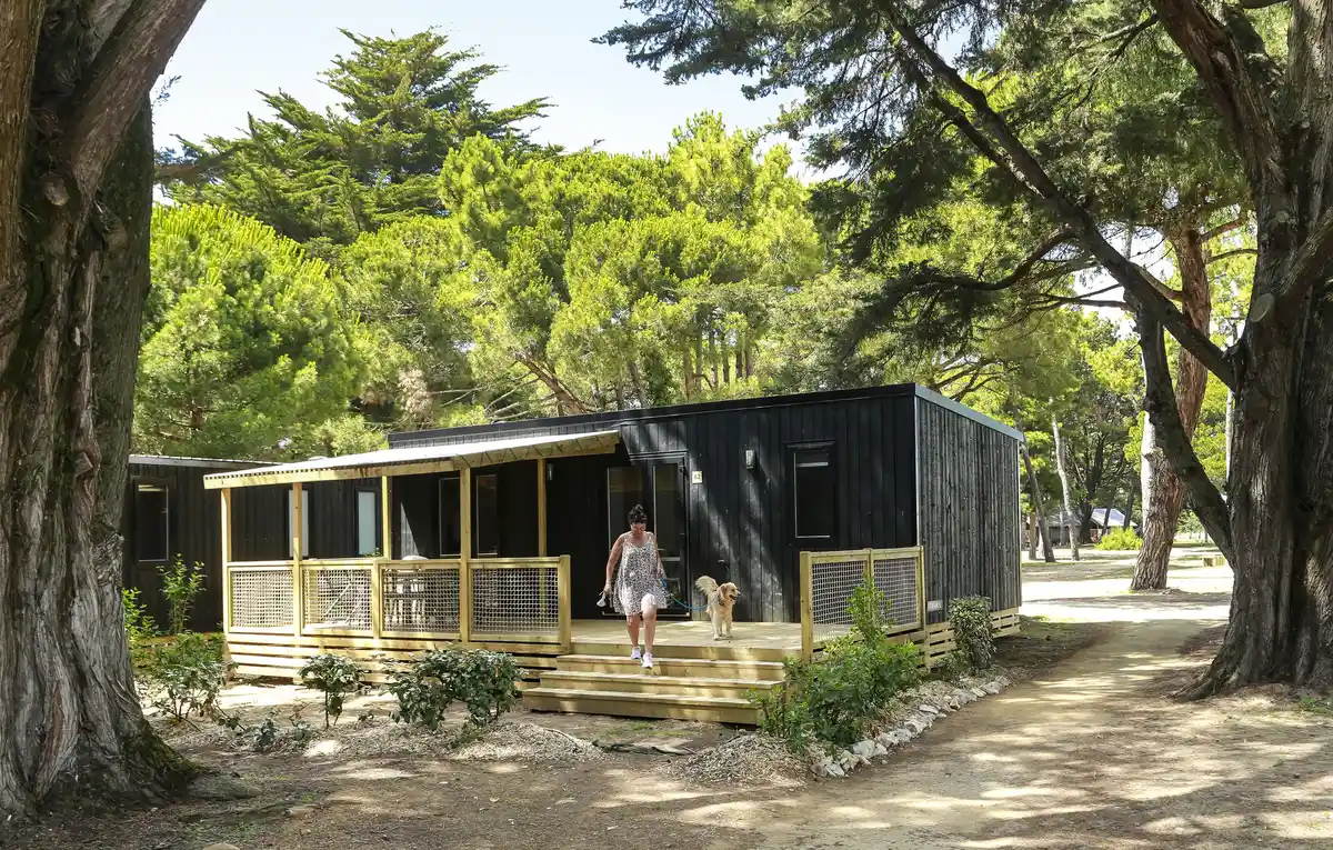 mobil home camping ile de re